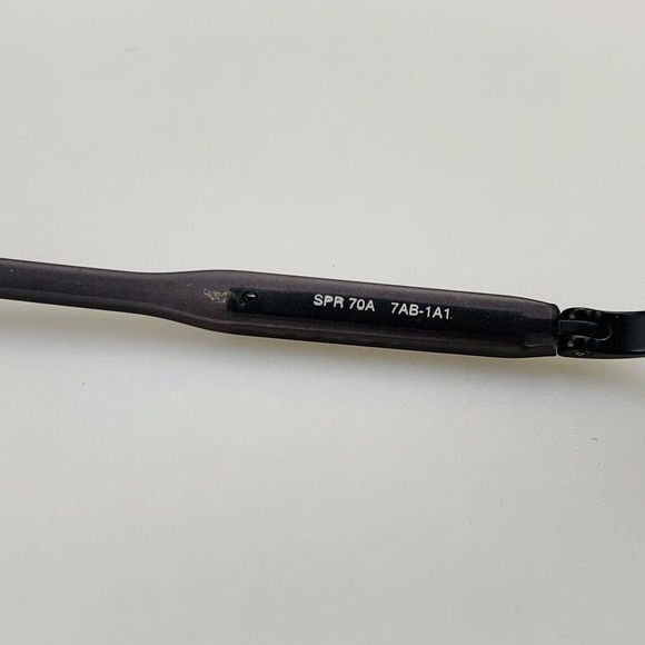 Prada Sunglasses mod. SPR 70A 7AB-1A1 Brown Rimless Made in Italy Vintage Y2K - Picture 6 of 11